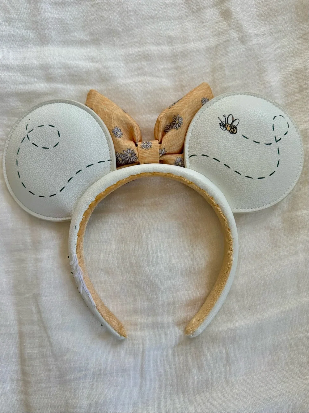 Toddler Girls 2T Disney Winnie the Pooh Dress with Mickey Mouse Ears - Picture 6 of 6